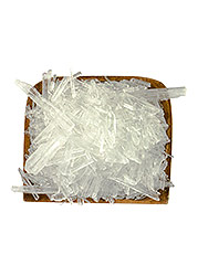 Mentholkristalle - zertifizierte Qualität - Kristalle für Sauna Aufguss - Eisminze Eiskristalle - 50g